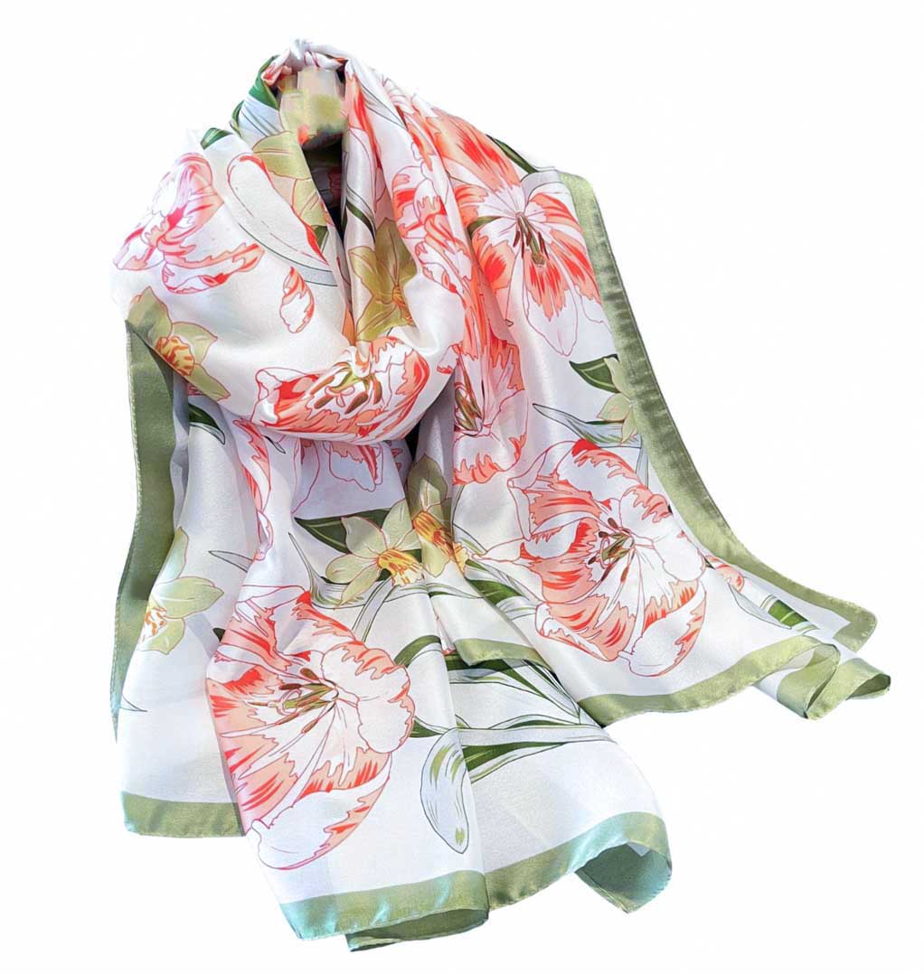 xyueanlo SR-074 Satin Royale Scarf - View 1